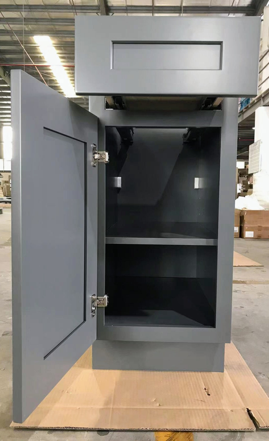 Malibu Grey Kitchen Cabinets